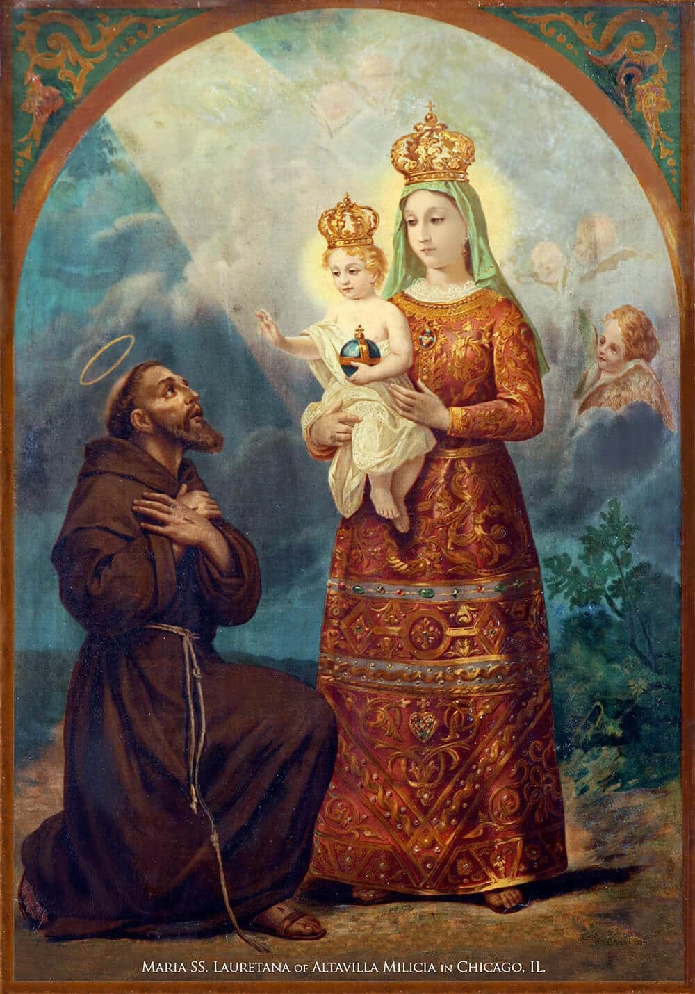 Madonna & Child Painting
