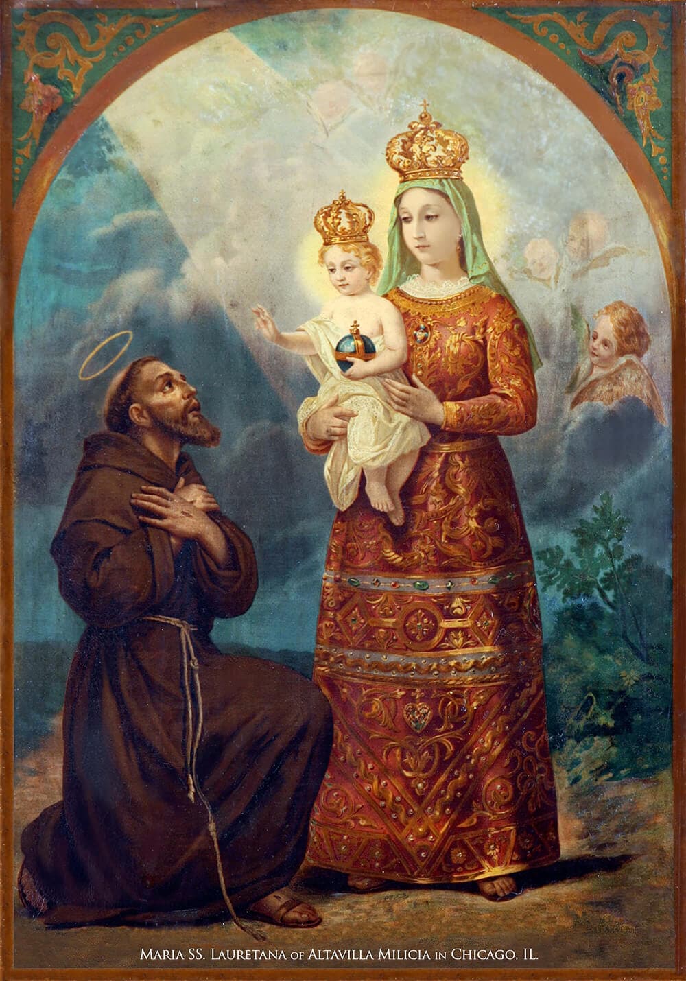 Madonna & Child Painting